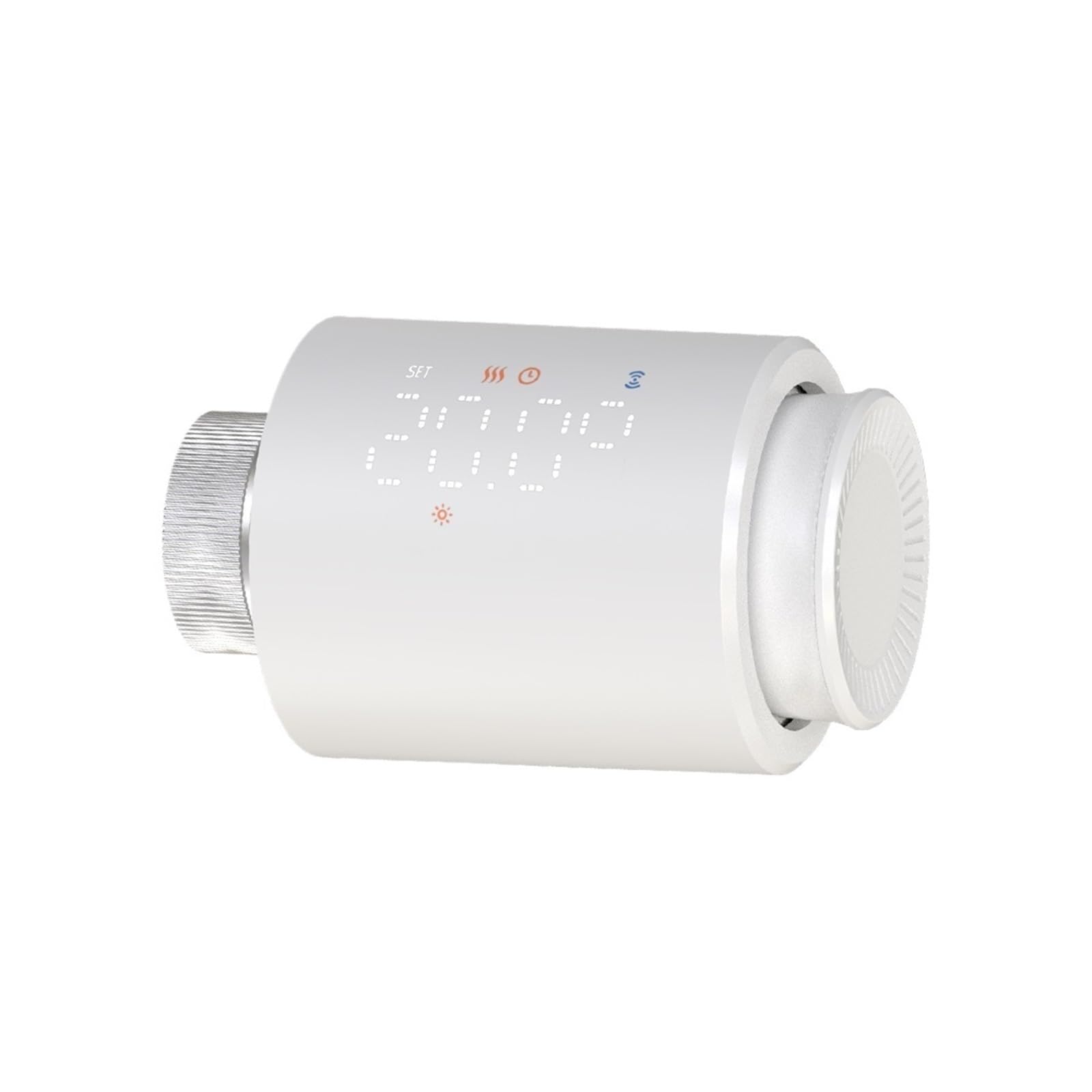 Valvola Termostatica For Radiatore Smart TRV Termostato For Riscaldamento Domestico Tuya Regolatore Di Temperatura Controllo Vocale Risparmia Sui Costi Di Riscaldamento Energetico(1pcs)