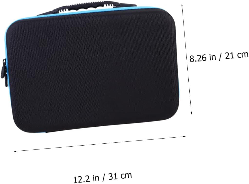 NOLITOY 60grid Essential Oil Storage Bag Portable Essential Oil Holder Zipper Design Shockproof Drop for Organizing