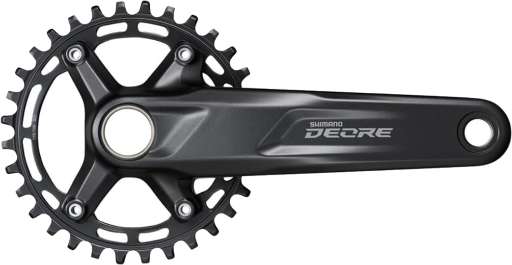 Shimano FC-M5100-1 Deore Crankset - for Rear 10/11-SPEED, 2-PCS FC, 170MM, 30T W/O CG, W/O BB Parts, for Chain LINE 52MM - EFCM51001CXA0