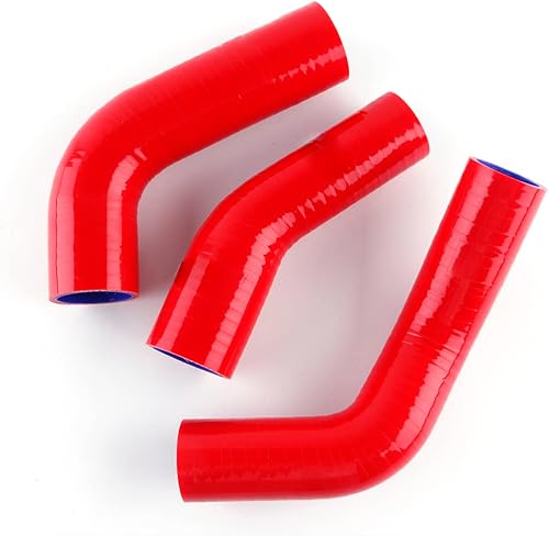 Miniatura 2 de Manguera de radiador de silicona para 1980-1984 Toyota LandCruiser FJ40 FJ45 4.2L 2F (azul)