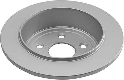 Miniatura 5 de TRQ Kit de pastillas de freno trasero y rotor, kit químico de freno, pastillas de freno Rotor de freno de cerámica Premium recubierto G compatible