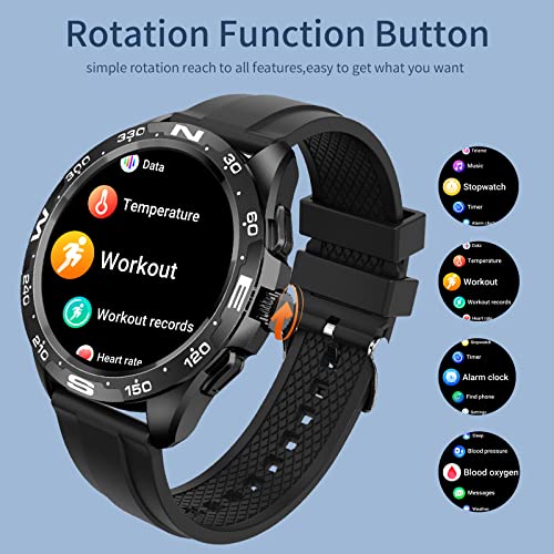 Fitonme-Smartwatch-Hacer-o-contestar-LlamadasSmartwatch-Hombre-Mujer-Pulsera-Actividad-Inteligente-Deportivos-Reloj-Smartwatch-para-Xiaomi-Huawei-Samsung-Android-iOS-Negro