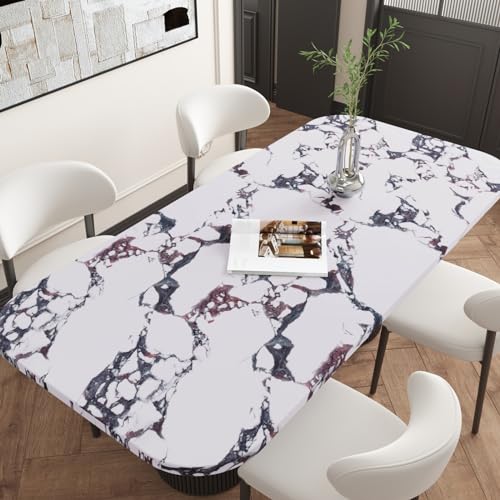 Papel tapiz de mármol autoadhesivo y extraíble con acabado mate lavable 5