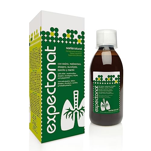 Soria Natural Expectonat Jarabe para la Tos adultos - Ayuda a expulsar la Mucosidad, Alivia la Tos,...