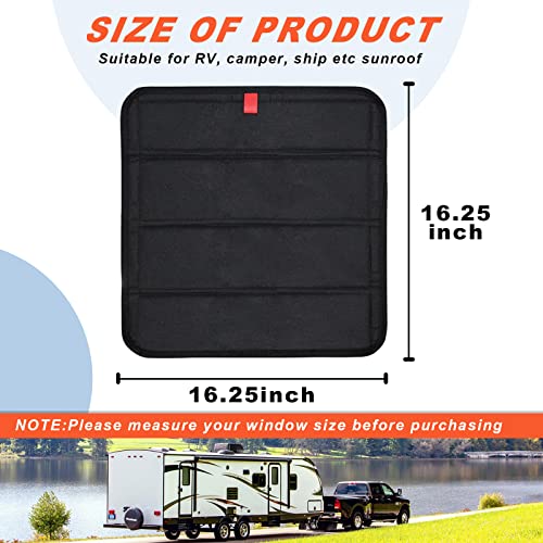 image for WININRV RV Sunroof Cover,RV Window Shade Cover, RV Door Window UV Prot