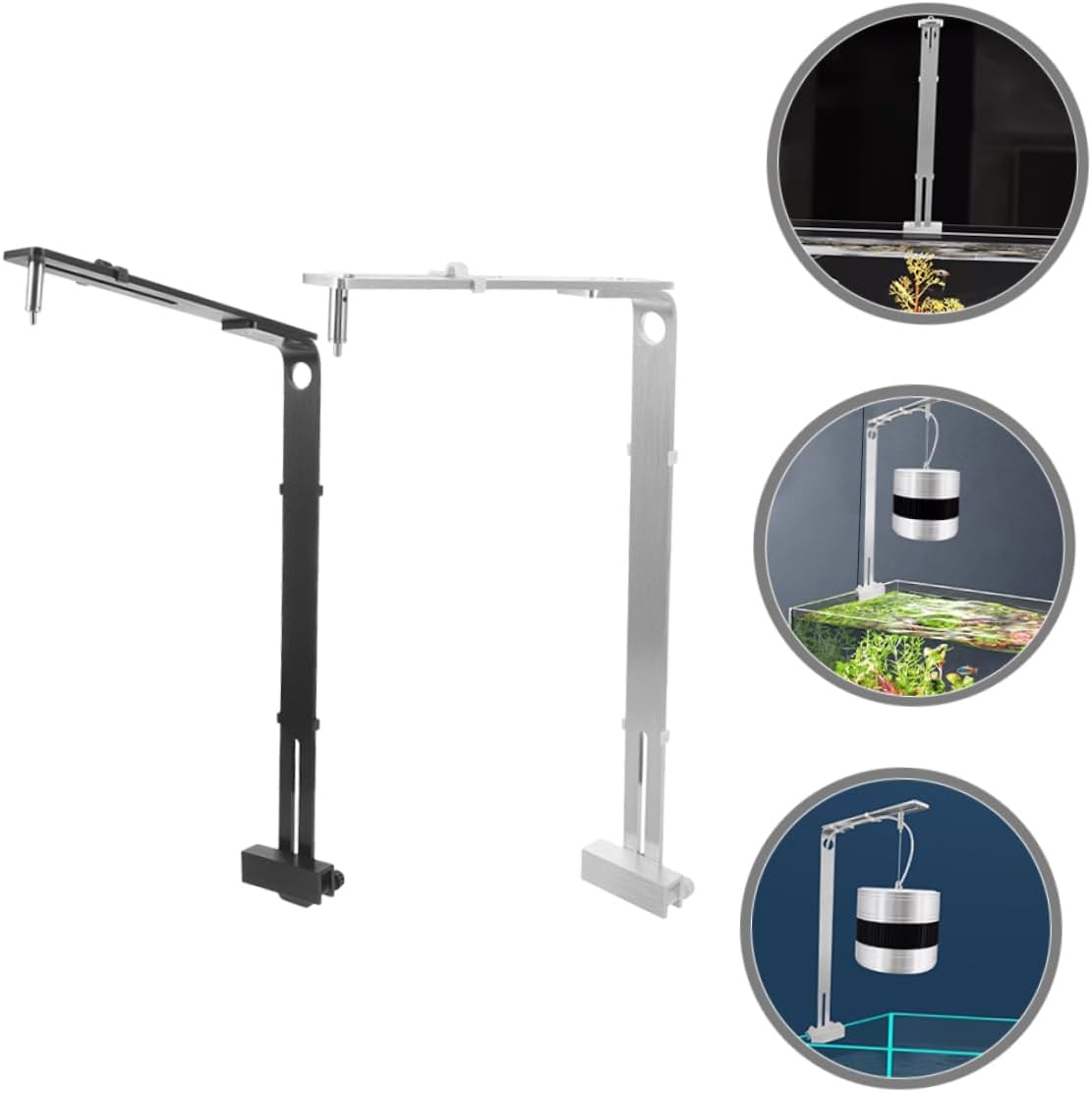 Aluminum Alloy Fish Tank Light Bracket Aquarium Night Light Holder Stand