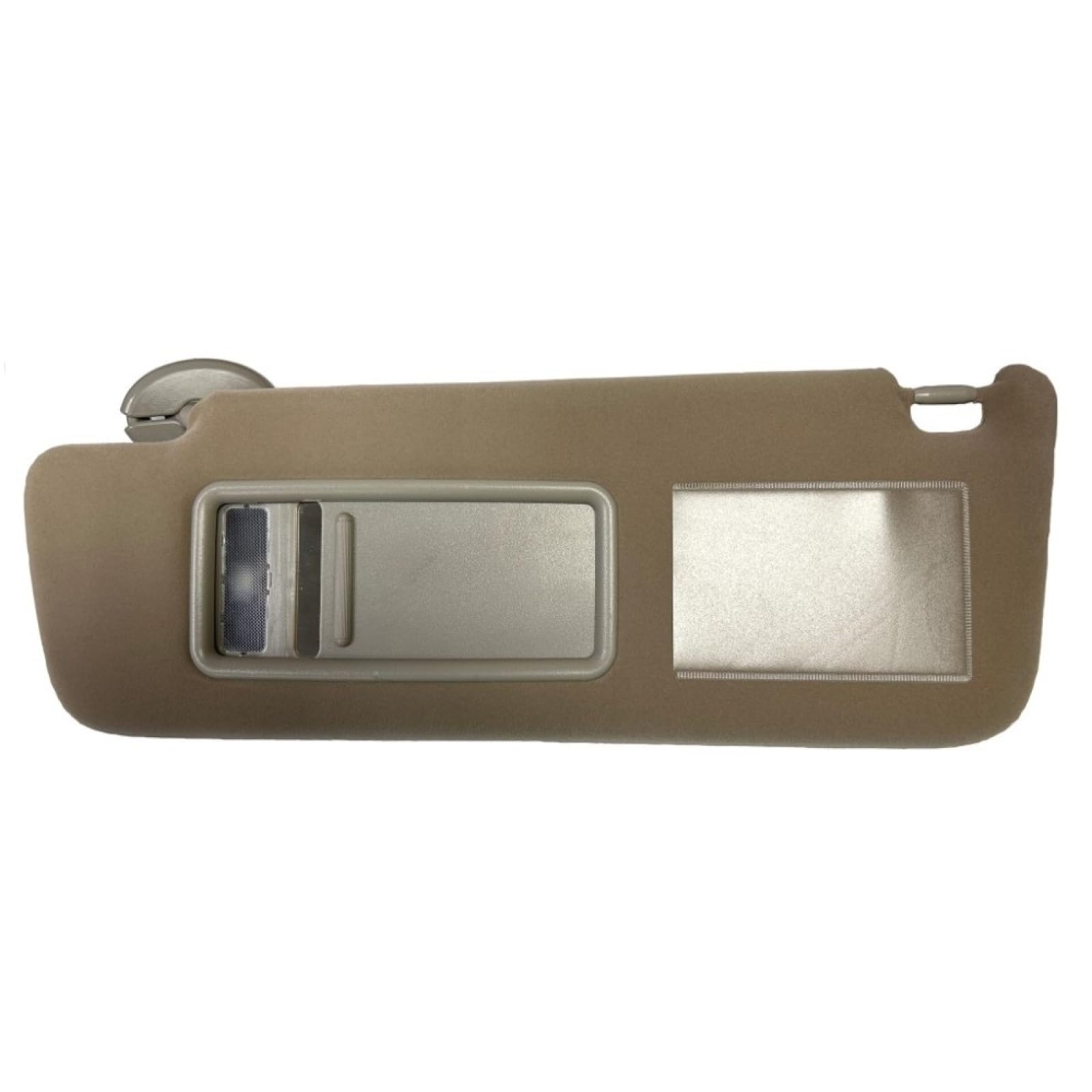 Visera Parasol Coche para Toyota Land Cruiser J12 2002-2009, Visera Izquierda Derecha Gris/Beige, Beige Izquierda