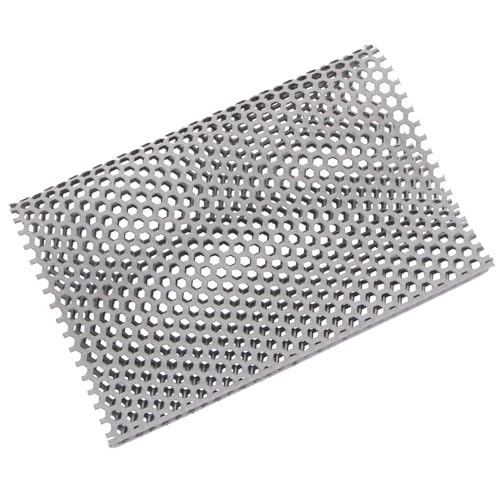 WEKADRIN ペットケージベースパッド 滑り止め防水 犬用 マット 通気性ホールデザイン ケージ清掃用漏?板 グレー