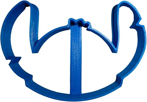 YNGLLC STITCH CARTOON CHARACTER LILO BEST FRIEND BLUE KOALA EXPERIMENT SPECIAL OCCASION COOKIE CUTTER BAKING TOOL 3D PRINTED MADE IN USA PR3814