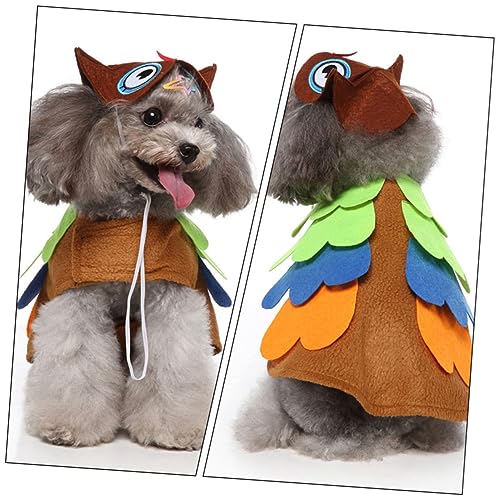 Disfraz Halloween para perros y gatos WOONEKY miniatura 4