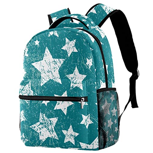 Sac à dos dégradé sirène bleu rose Medium pour voyage scolaire fille et garçon