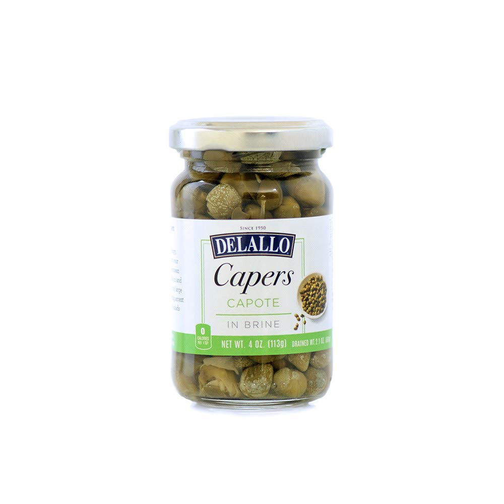 DeLallo Capote Capers in Brine 4 oz