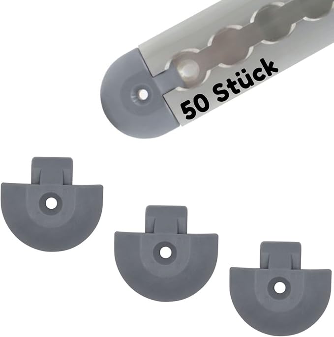 4 Sets Regenschirm Reparatur-Kappen - Kunststoff Ersatzspitzen