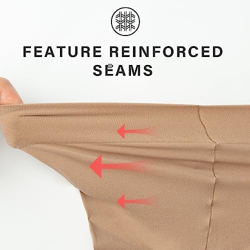 Stelle Girls' Ultra Soft Pro Dance Tight/Ballet Footed Tight(Toddler/Little Kid/Big Kid),TN,M Tan