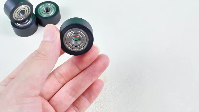 4 Cuscinetti 608ZZ Nero 32x8x16mm - Per Mobili, Porte Scorrevoli, Pulegge, Portata 149kg - Foto 12