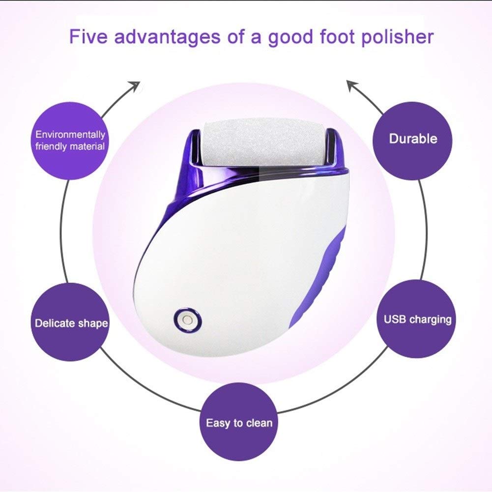 Lima Eléctrica Pies, Pedicura Profesional Lima Durezas Pies Recargable, Aparato de Pedicura Pies Eliminar Callos Pies Cuidado Lima