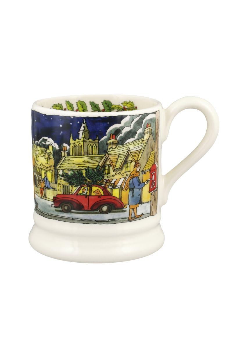 Emma Bridgewater Christmas Town & Country 1/2 Pint Mug