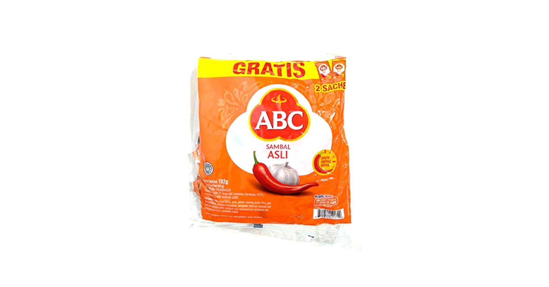 Amazon.com : ABC ABC SAMBAL ASLI sambal Asri 9g X 22 Kuii ...