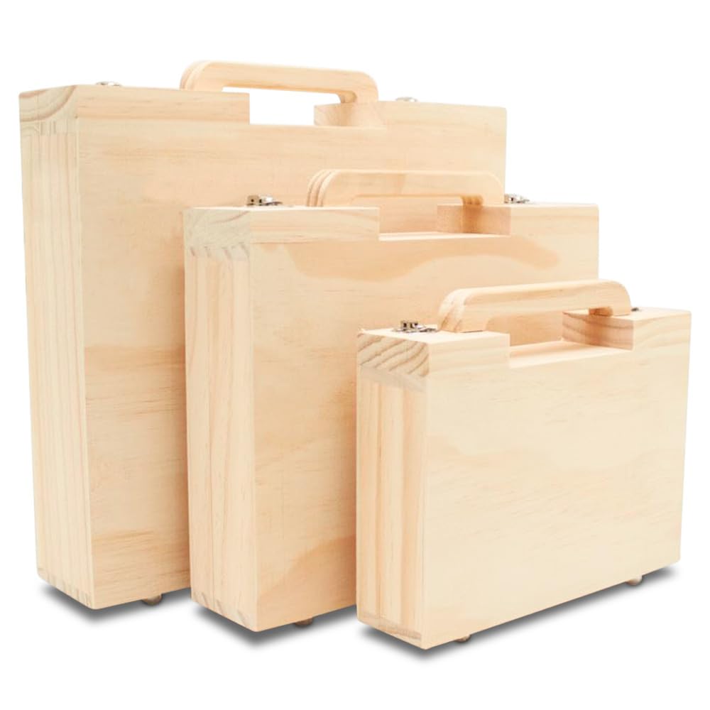 Amazon.com: Woodpeckers Nesting Craft Suitcases, 1 Set of 3