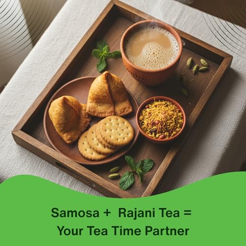 Image of RAJANI Premium Broken Tea Powder (250gm), Pure Assam CTC Process Kadak Chai Patti | Rich Flavoured Premium Black Tea Powder with Strong & Refreshing Aroma