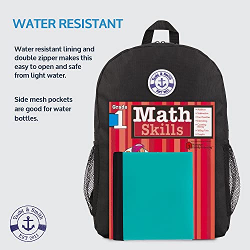 Image of Yacht & Smith 48 Pack Backpack, Bulk 17 inch Lightweight Outdoor Travel Gym Corporate Events Bag
