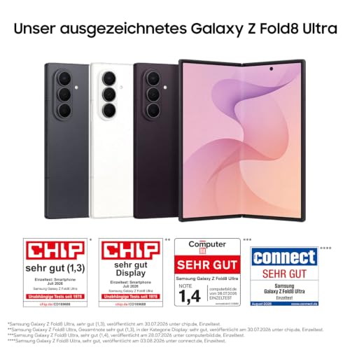 Samsung Galaxy Z Fold8 Ultra Smartphone, 256 GB Speicher, Graphite