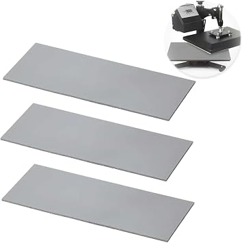 3-Pack Heat Press Mat 48 Inch Silicone Thermal Pad, Heat Press Pillow for Heat Transfer Vinyl, Heat Resistant Ironing Mat for Cricut Easy Press, Mini Heat Press Accessories