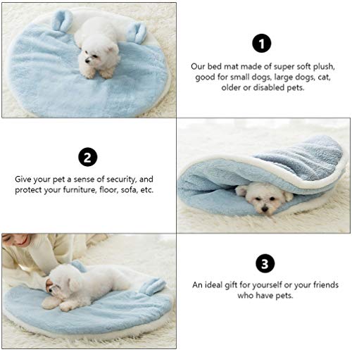 Scicalife Cama Do Gato Do Cachorro de Pelúcia Cama Almofada de Aquecimento Cobertor Aconchegante Mac