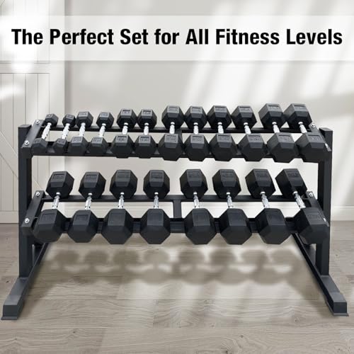 Image of 550 lbs 1200lbs 2100 lbs Dumbbells Weight Set, Hex Dumbbell Sets, Gyms Weights Dumbbells Sets, Weight Set for Home Gym, Strength Training, Fitness Center Equipment