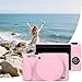 SZHSYJY Case for Canon Powershot G7 X Mark III Digital Camera,Soft Silicone Case for Canon Powershot G7X Mark III DSLR Camera,Comes with 2 Screen Protectors and 1 Wrist Strap. (Pink)