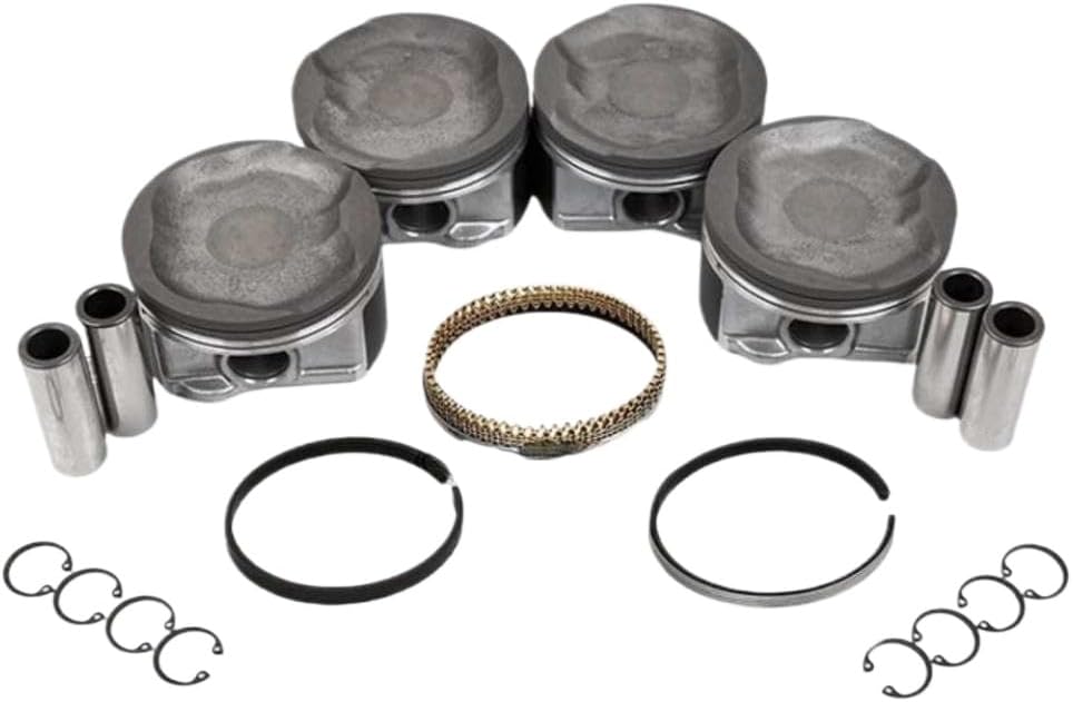 4 Set Engine Piston Rings Kit 13101-75130 Compatible With 2005-2016 4Runner Tacoma 2.7L 2694CC L4 DOHC 16V 2TRFE Car Engine