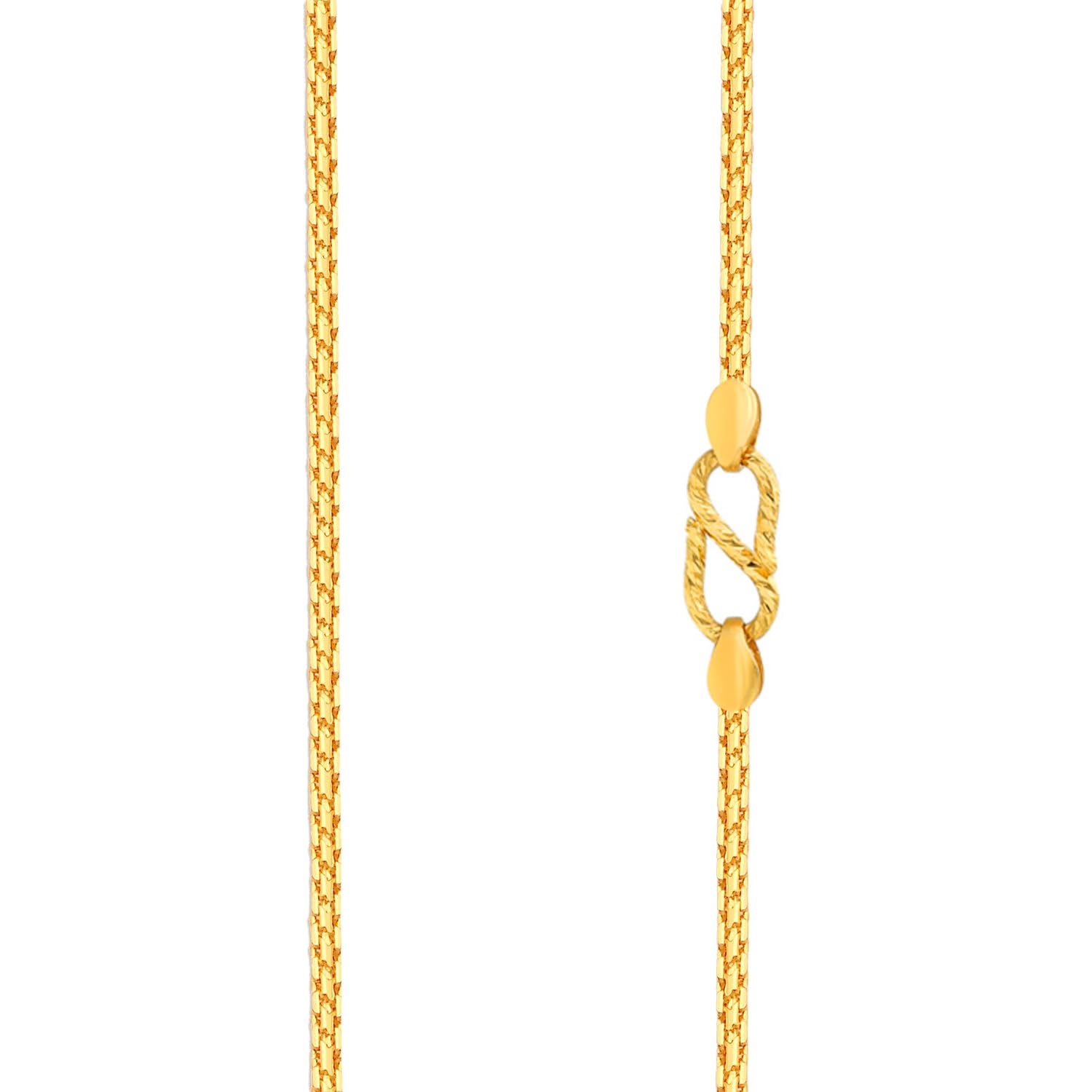 Malabar Gold and Diamonds BIS Hallmark (916) 22K Yellow Gold Chain for Women (B01HT5YQXU) Amazon Price History, Amazon Price Tracker