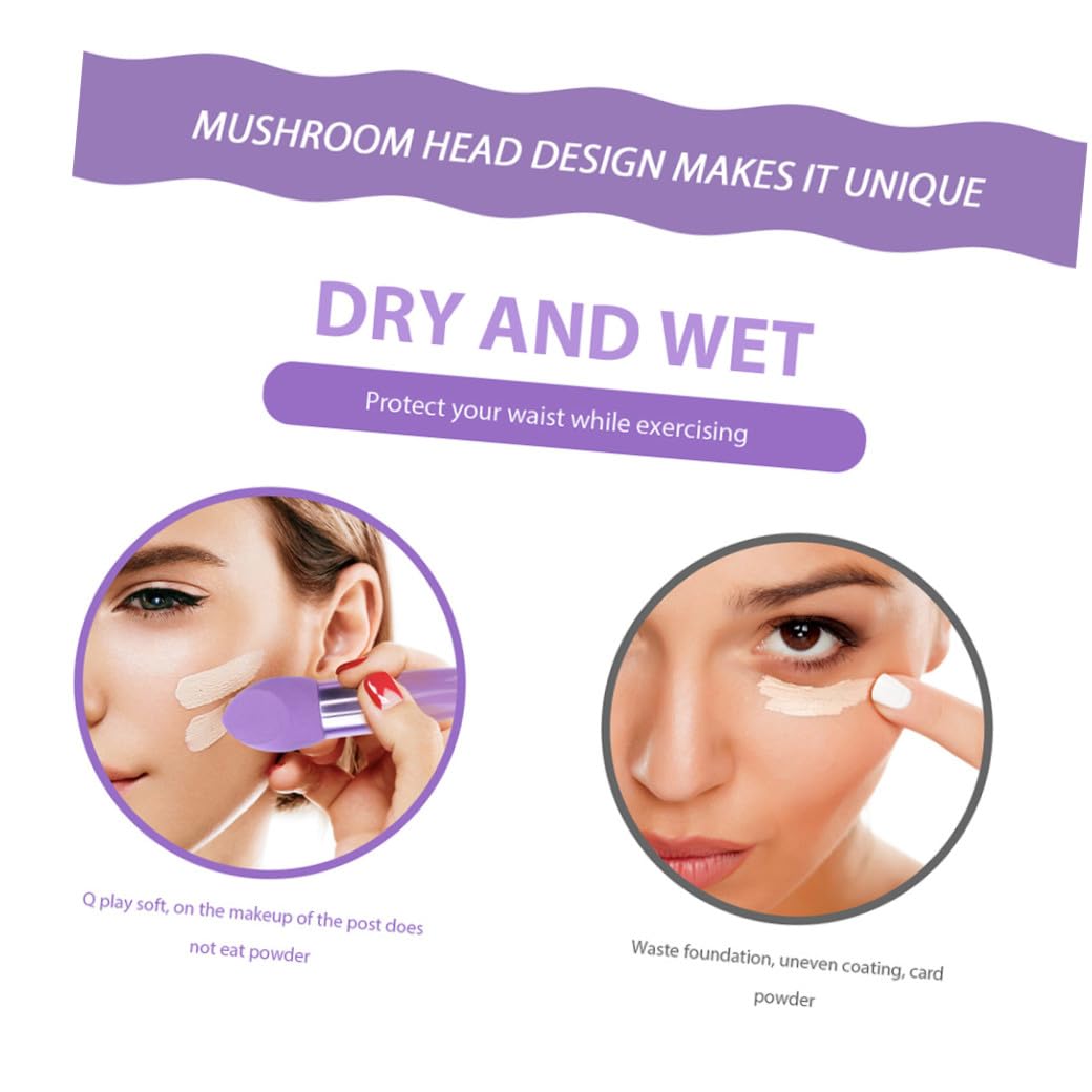 UKCOCO Make Up Schwämme 6 Stück in Stiftform aus Latex Tragbar und Bequem als Schönheits Make Up Werkzeug Geeignet für Täglichen Gebrauch