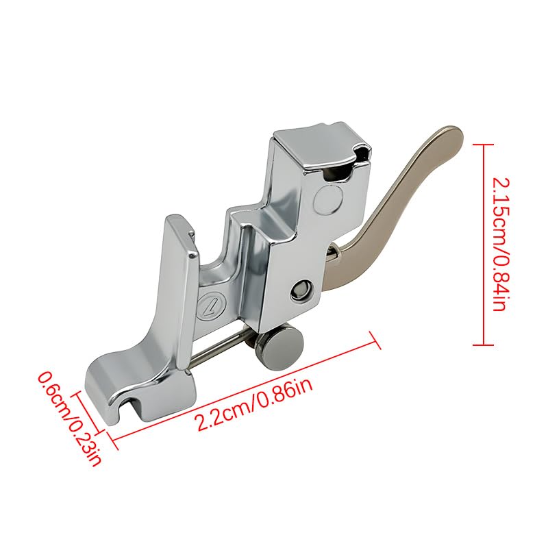Adaptador para prensatelas de máquina de coser baja QQKTD 2 unidades miniatura 2