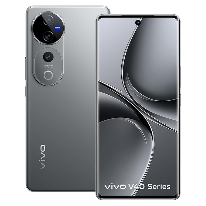 Image of Vivo V40 Pro 5G (Titanium Grey, 12GB RAM, 512GB Storage)