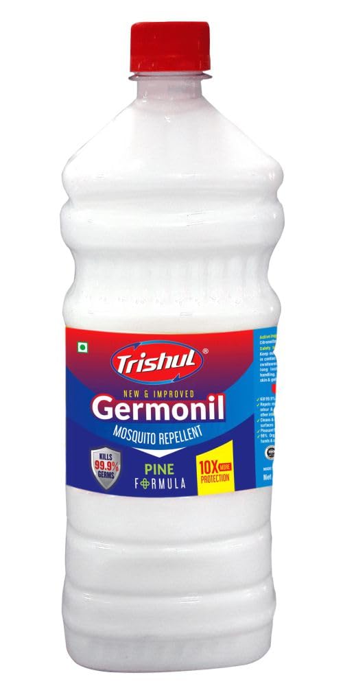 See full amazon price history chart for Trishul Germonil Premium Liquid Disinfectant | White Phenyl Floor Cleaner | Mosquito Repellent | Keep Home | Hospitals | Offices | Schools & Washrooms Germ Free | 1 Litre Trishul Germonil Premium Liquid Disinfectant | White Phenyl Floor Cleaner | Mosquito Repellent | Keep Home | Hospitals | Offices | Schools & Washrooms Germ Free | 1 Litre (B0BKLDTZDD) Amazon Price History, Amazon Price Tracker