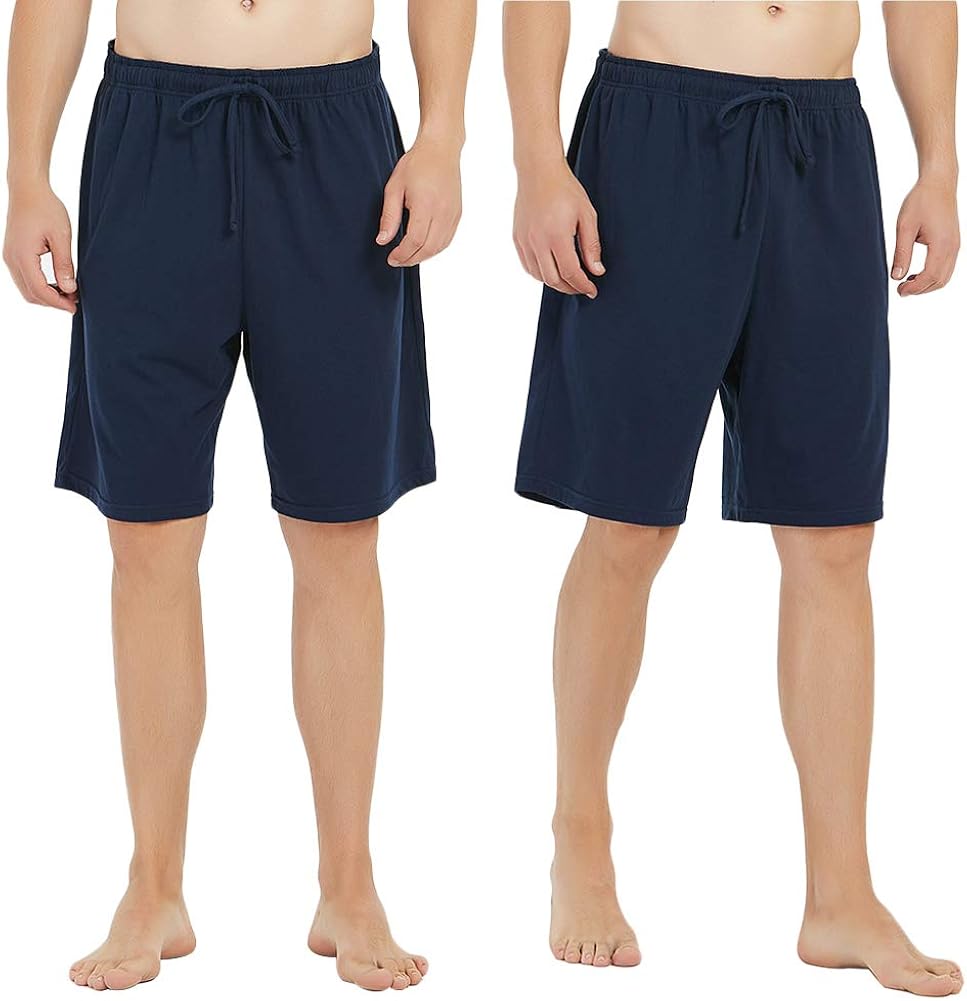 Mens cotton pajamas shorts Outlet