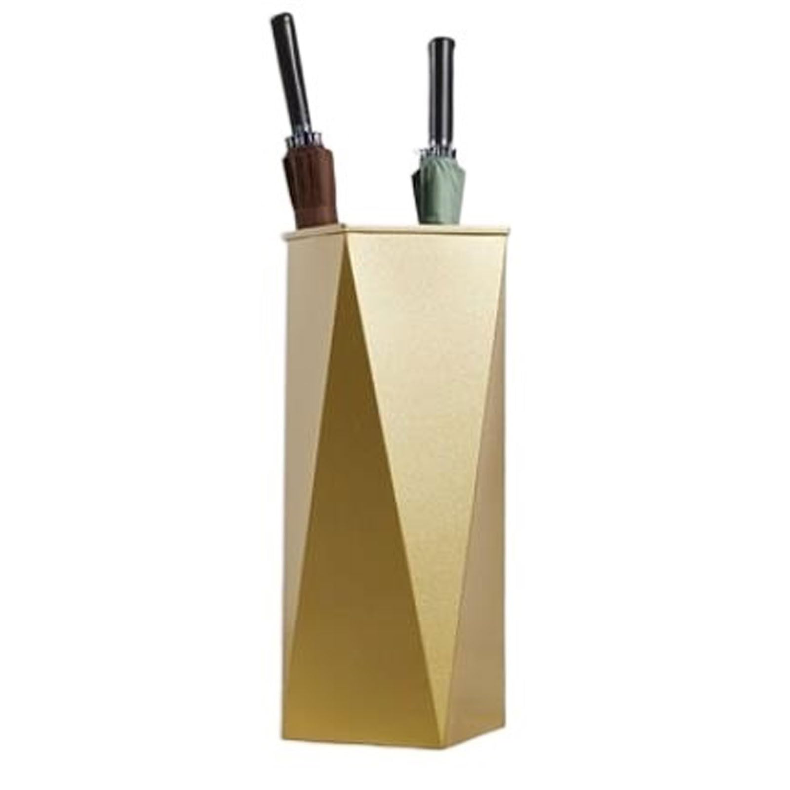 CJHFR472SG Umbrella Rack Umbrella Holder Bucket for Entryway, Metal Stand Office(Gold)