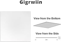 Vista 8 de Azulejos de techo profesionales impresos a cuadros de 2 x 4 pies, panel de techo de PVC de 24 x 48 pulgadas, impermeable, lavable y resistente al