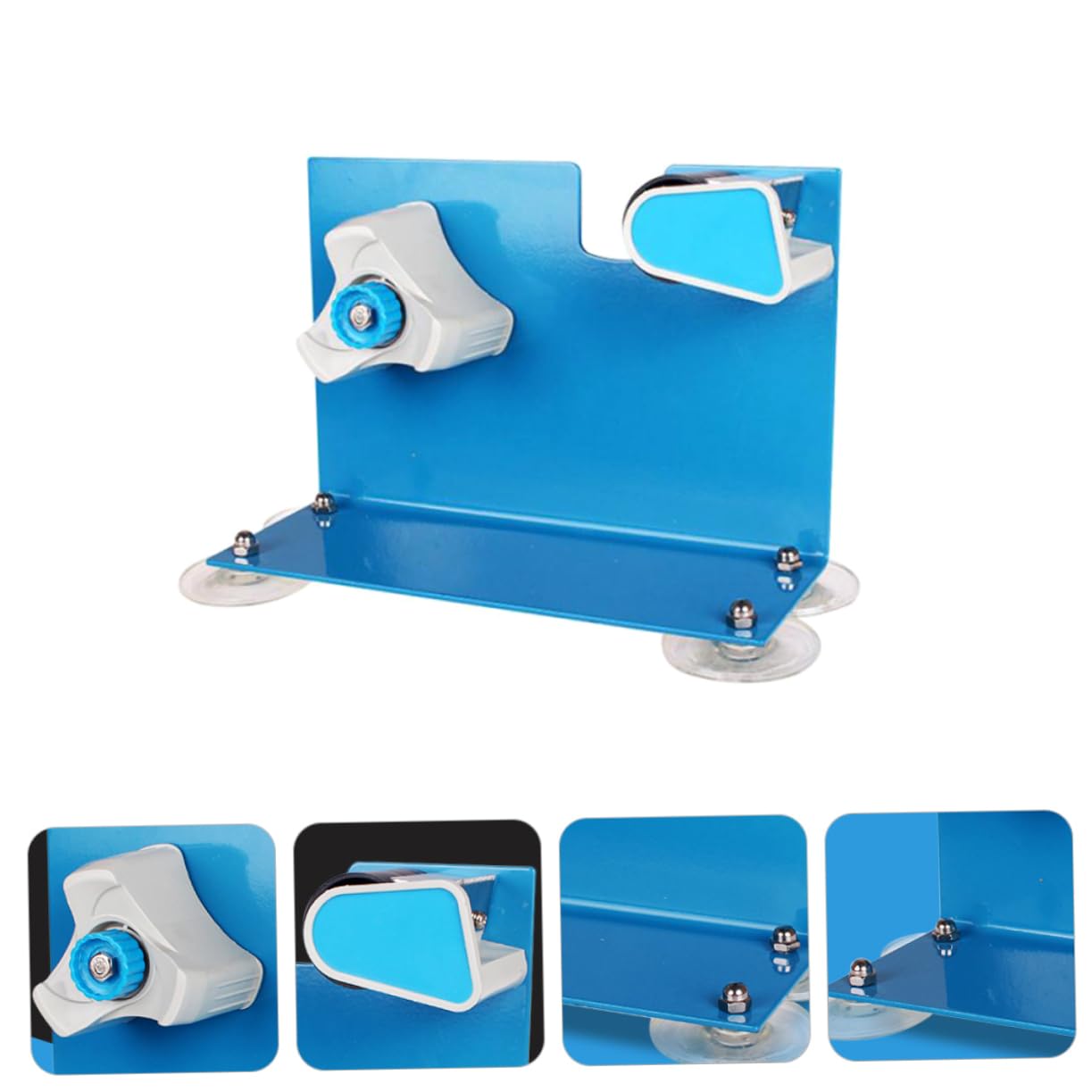 MAGICLULU Tagliacarte Professionale per Nastro, Dispenser da Scrivania da Tavolo Cutter Seghettato, Pratico Posizionamento Sul Banco