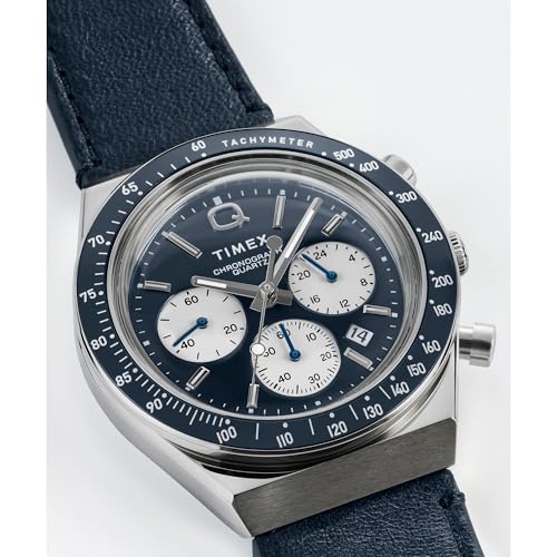 Image of TIMEX Q Diver Inspired Blue Round Dial Analog Men Watch - TWEG26407