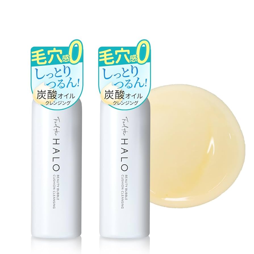 ハロ　クッションクレンジング（炭酸）（マツエクにもOK）４本 Amazon.co.jp: フィールザハロ クッションクレンジング とろける