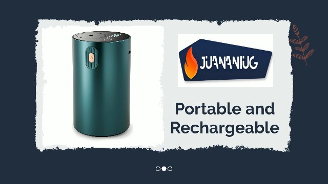 Difusor aromático eléctrico recargable sin agua portátil miniatura 7