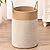 INDRESSME 60L Laundry Basket for Clothes, Blanket Storage, Toys - Woven Rope Hamper for Bedroom, 19.7 x 13.8 Inches