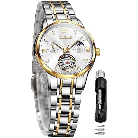OLEVS Women's Luxury Diamond Automatic Watch Cover