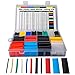 Huryfox 580 Piezas de Tubo Termorretráctiles, Funda Termoretractil, Kit Tubo Termocontraible Para Cables,con Caja( 6 colores, 11 tamaños)