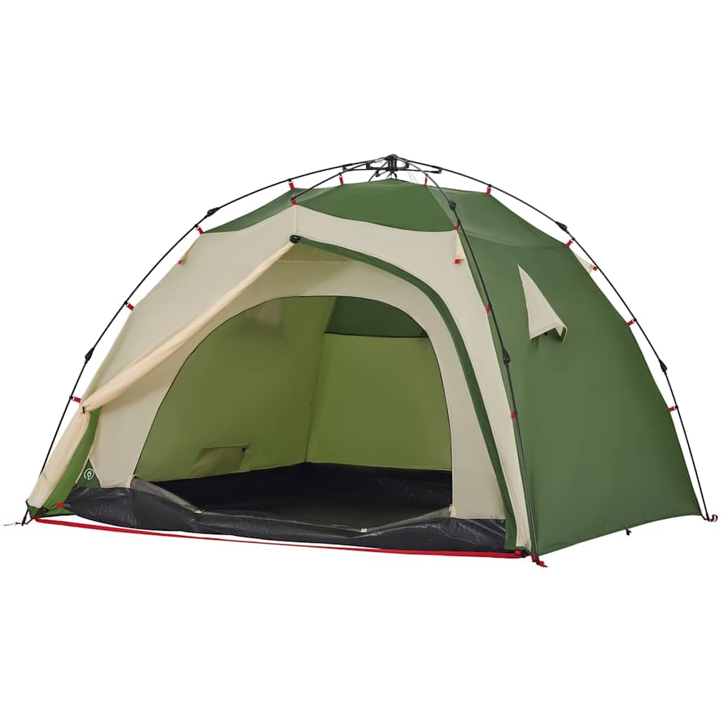 Genérico Tienda de campaña iglú 4 Personas Apertura rápida Verde,Deportes,Actividades al Aire Libre,Camping y Senderismo,Tiendas de campaña-4004242
