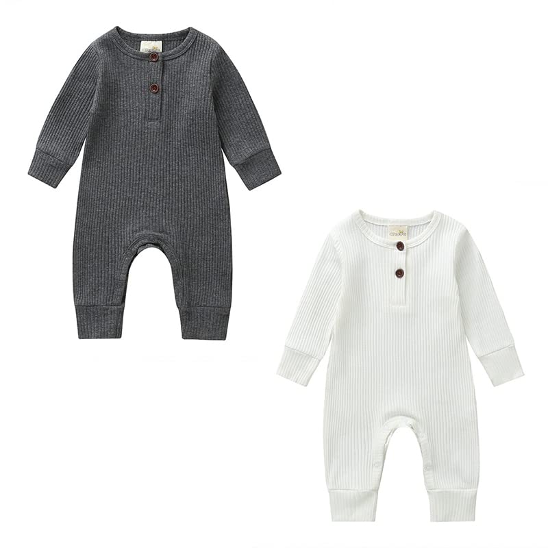 Image of Newborn Summer Baby Boy Girl Rompers Bodysuit Jumpsuit Playsuit One Piece Outfit Clothes