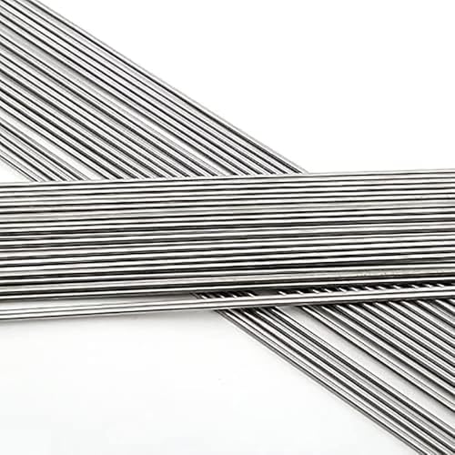 Image of 50PCS Stainless Steel Spring Wire, 40CM 0.8mm Elastic Steel bar Round Bar Silver