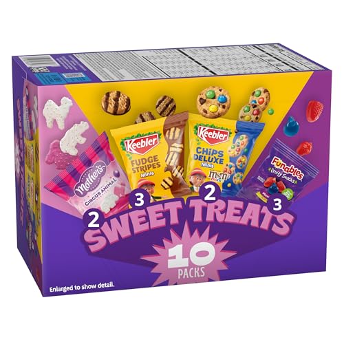 Keebler, Mother's & Funables, Cookies & Fruit Snacks Back to School Snack Pack, 12 Count